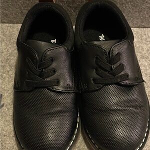 Classic Black Kids Dress Shoes